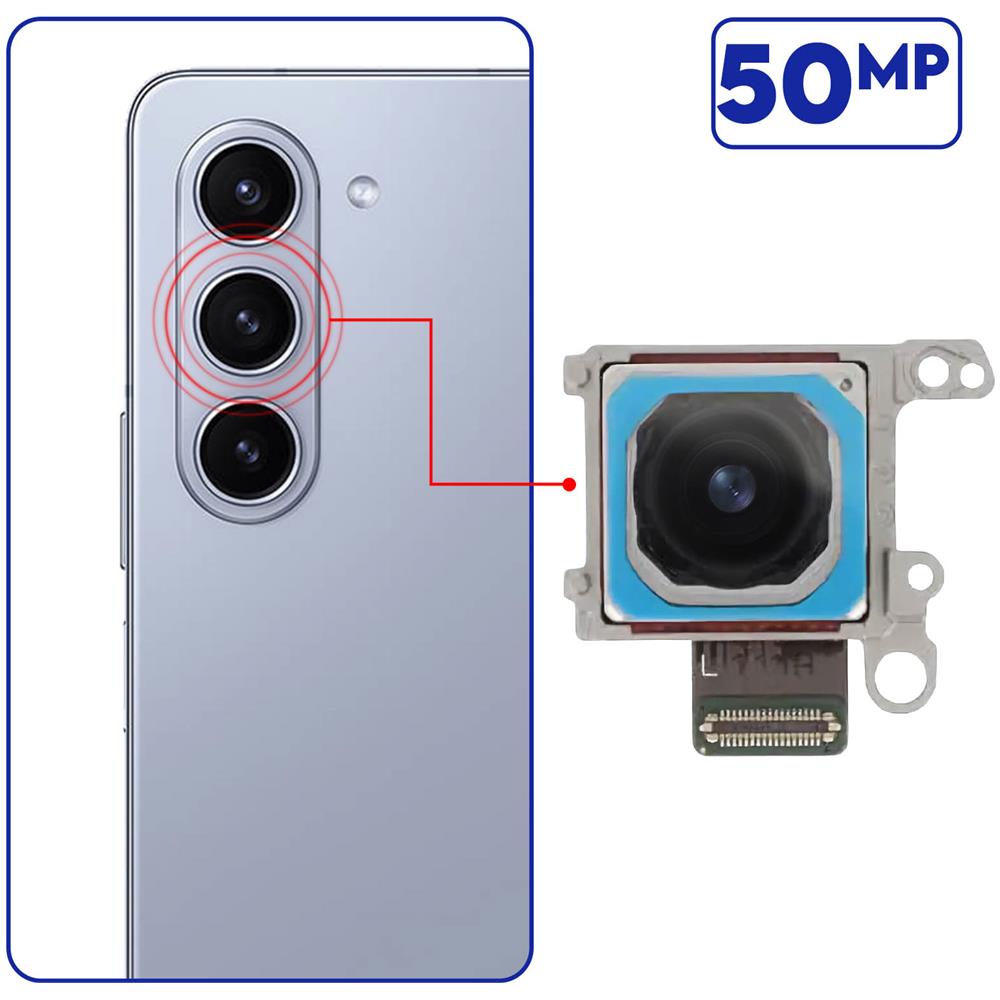 Fotocamera Posteriore Per Galaxy Z Fold5, Principale 50mp Originale - Foto 2