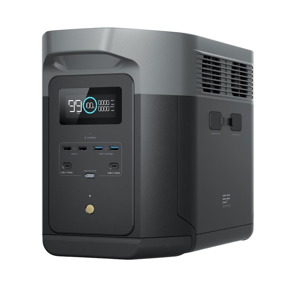 DELTA 2 Max stazione di alimentazione portatile Litio Ferro Fosfato (LiFePo4) 2400 W 23 kg - Foto 2