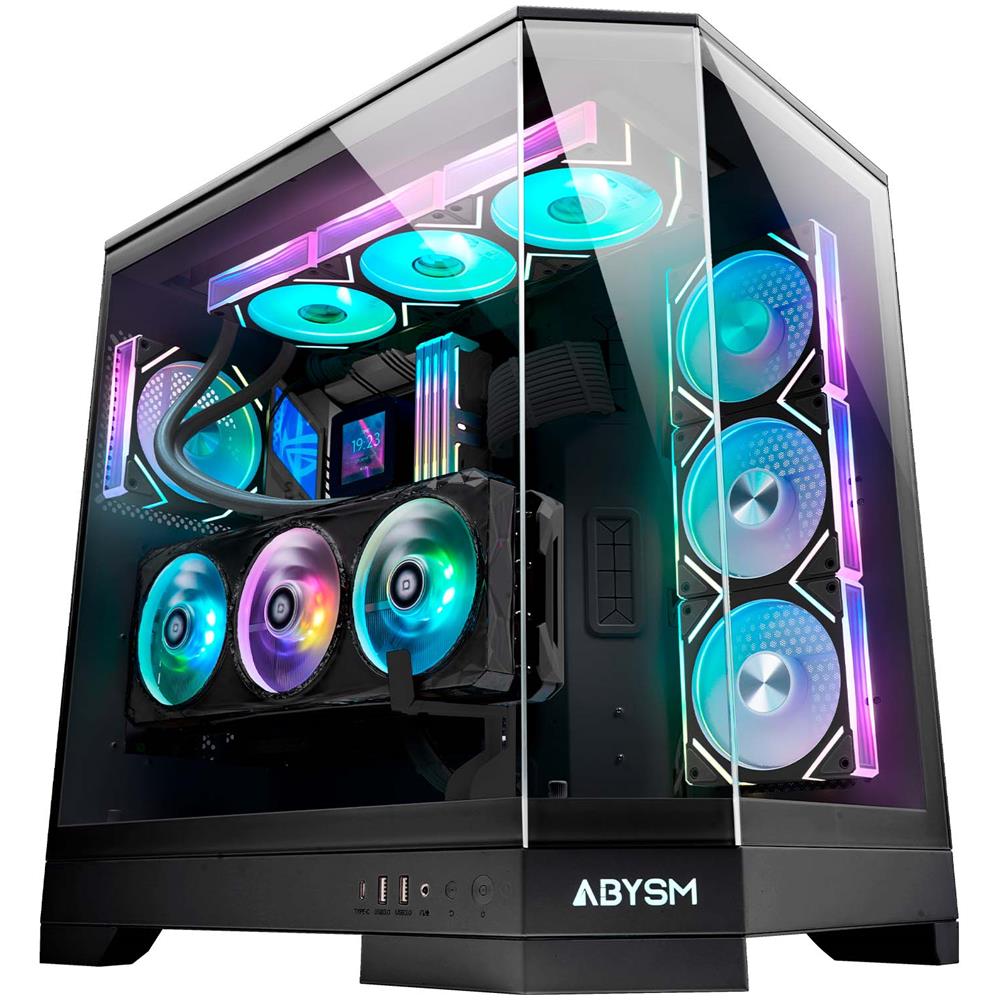 Case Danubio Sava H600 Desktop ATX / ATX /EATX / ITX /Micro ATX 2 Porte USB 3.2 Colore Nero - Foto 1