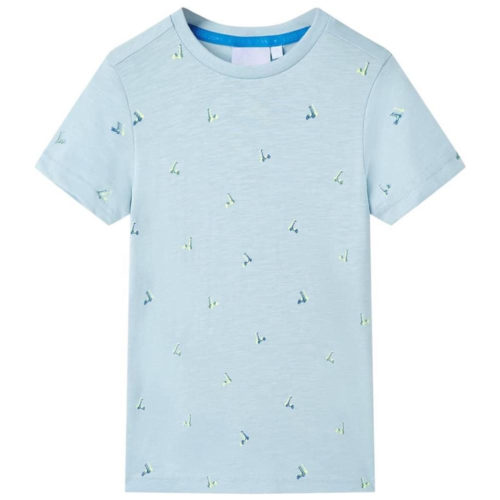 Maglietta da Bambino Azzurra 140 - Foto 1