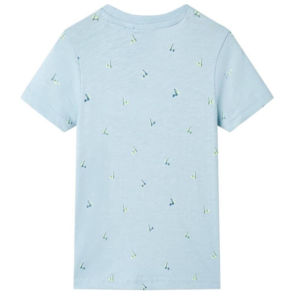 Maglietta da Bambino Azzurra 140 - Foto 2