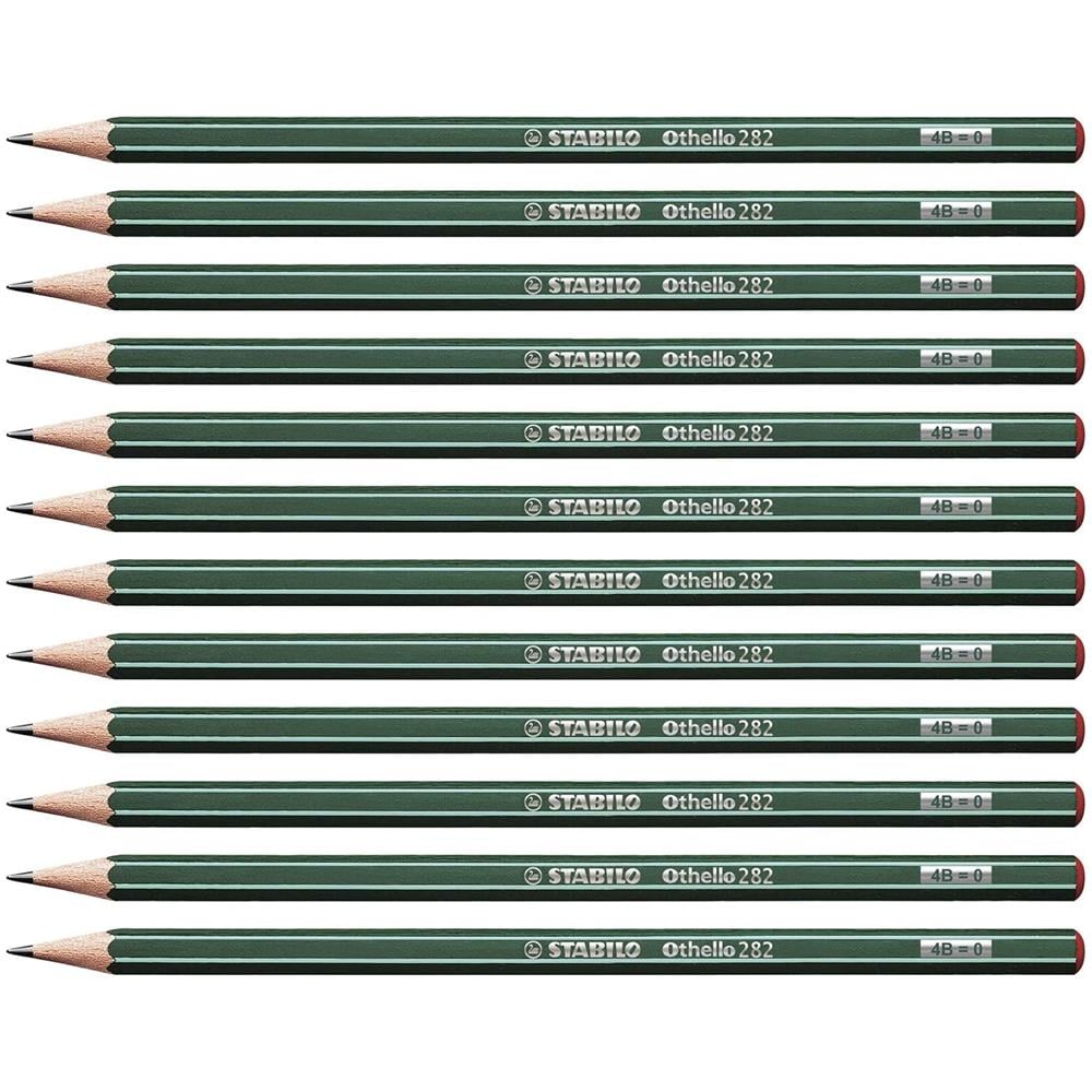 Othello - Matita in Grafite - Confezione da 12 - Gradazione 4B - Foto 1
