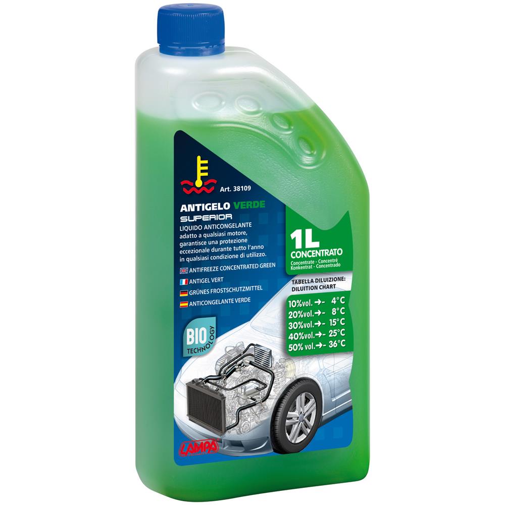 Superior-verde, Liquido Antigelo Radiatore Concentrato (-36 c) - 1 L - Foto 1
