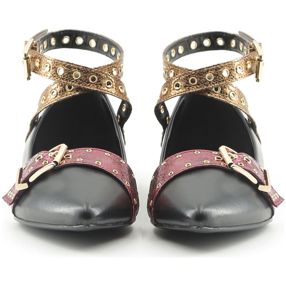Ballerine Made In Italia Nero Antonella nero-melanz-bronzo Donna Taglia40 - Foto 2