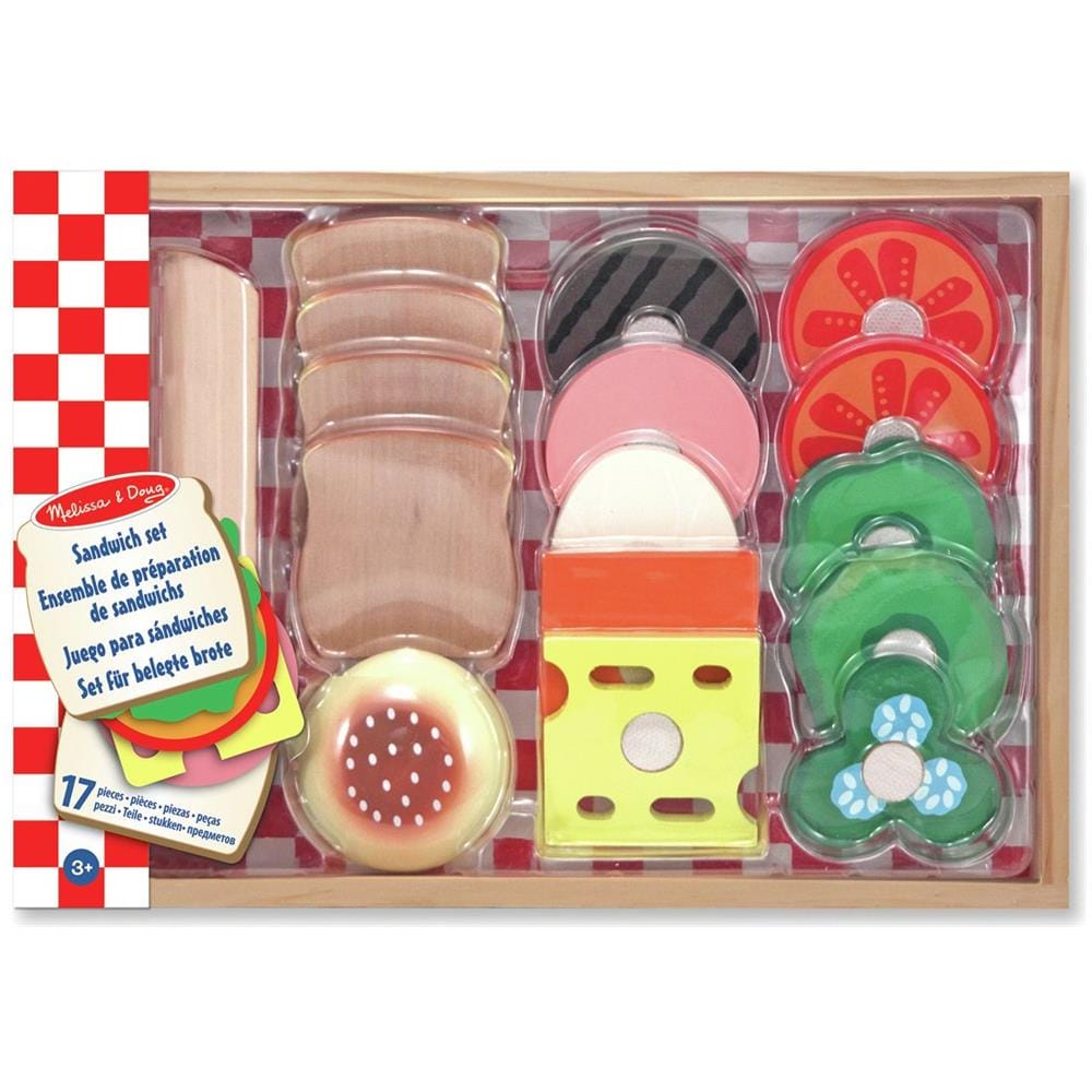 Melissa & Doug Set Panino In Legno - Foto 1