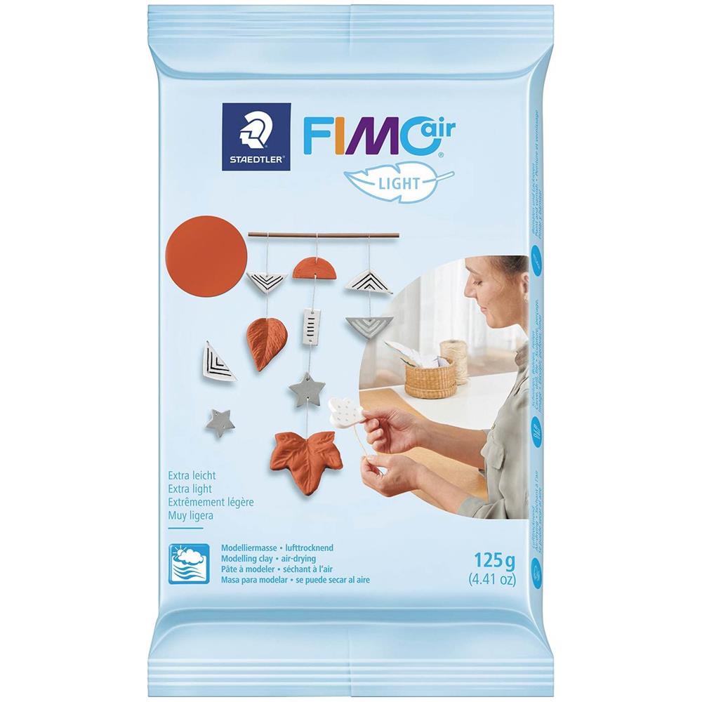 Air Light Terracotta 125 G Pasta Modellabile Scuola Hobby Arte Fimo Da Modellare - Foto 2