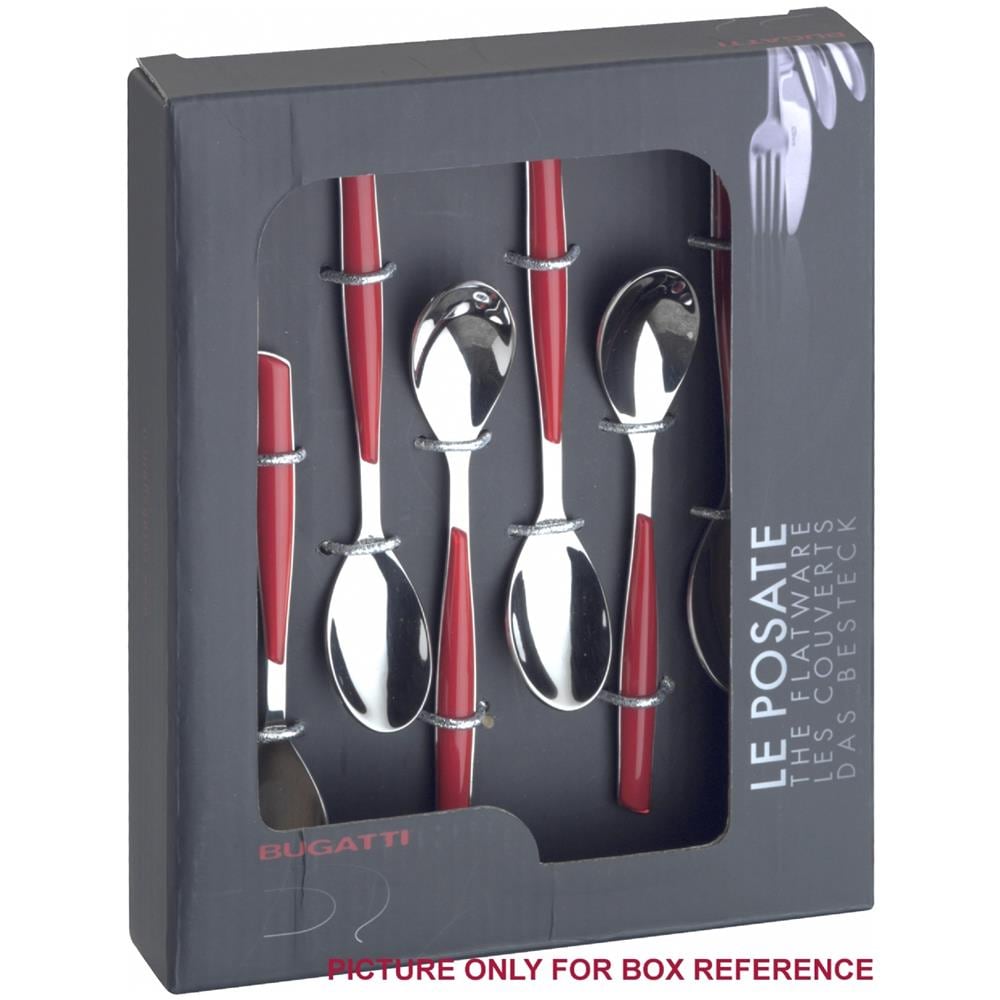 Servizio Posate 6 Pz. Cucchiaino Moka ""glamour"" Giall - Foto 2