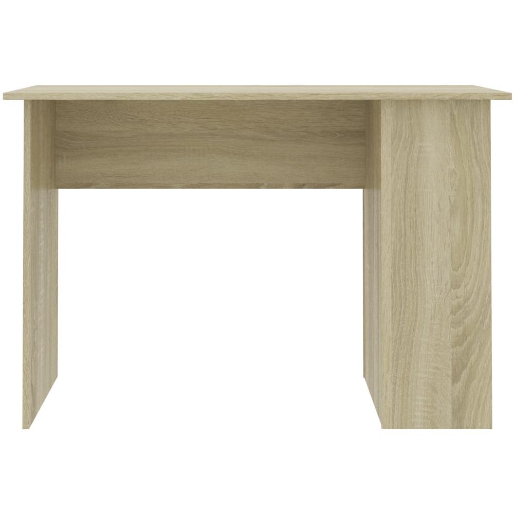 Scrivania Rovere Sonoma 110x60x73 cm in Legno Multistrato - Foto 5