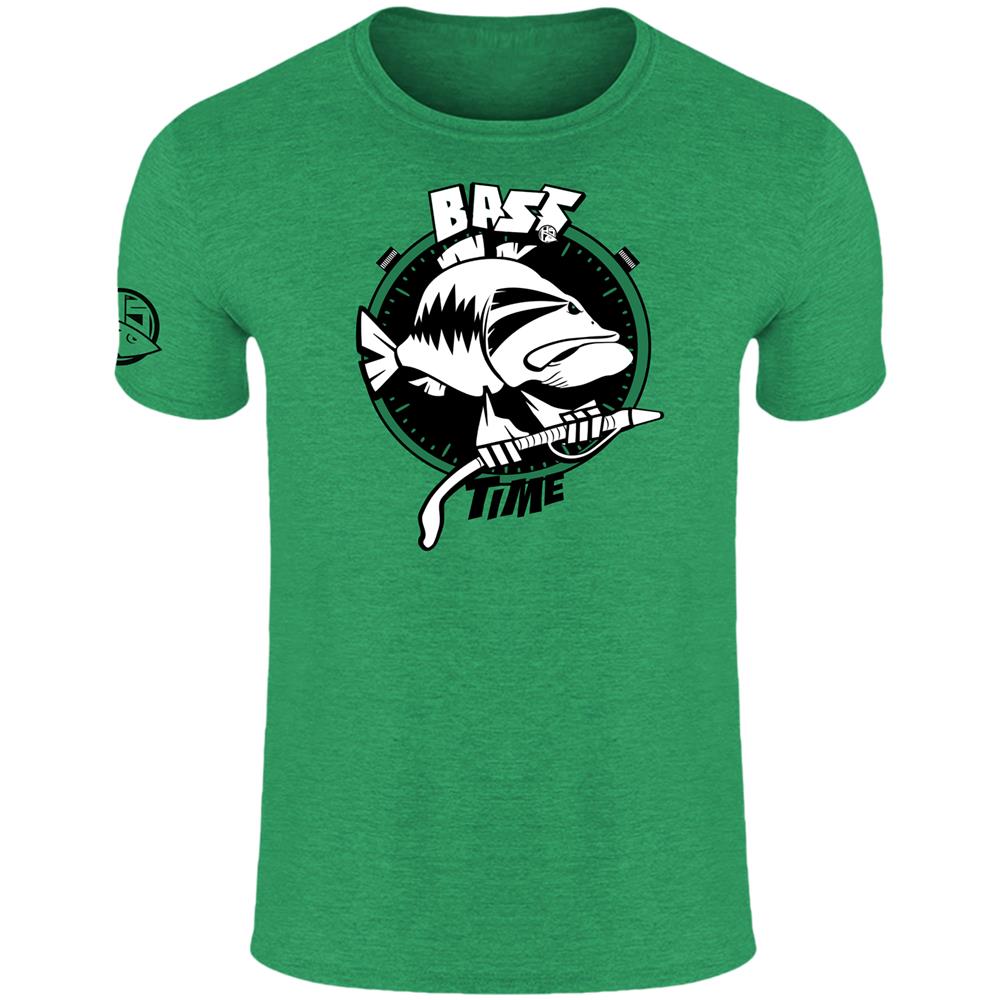 Basstime, Xl, Verde, T-shirt, 010002704 - Foto 1