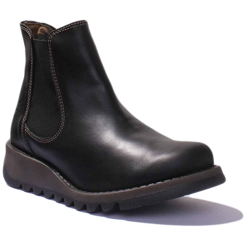 Salv Slip On Chelsea Boots In Nero Per Le Donne - Foto 1