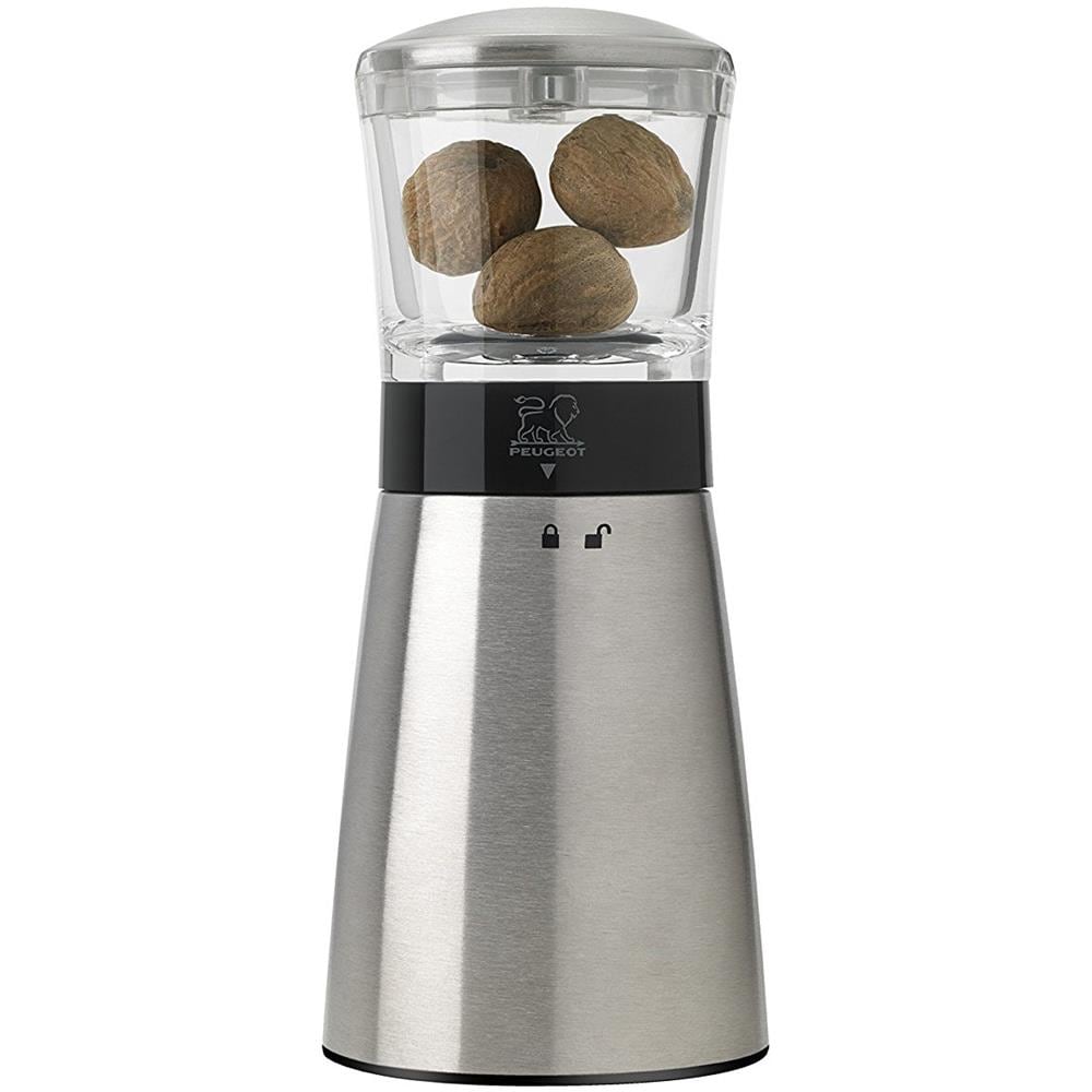 Macina Noce Moscata 15 Cm Acciaio Inossidabile / Acrilico - 33088 - Foto 1