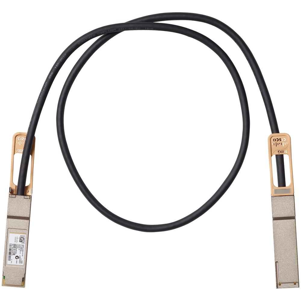 Cisco QSFP-100G-CU3M= 3m QSFP QSFP cavo InfiniBand - Foto 1