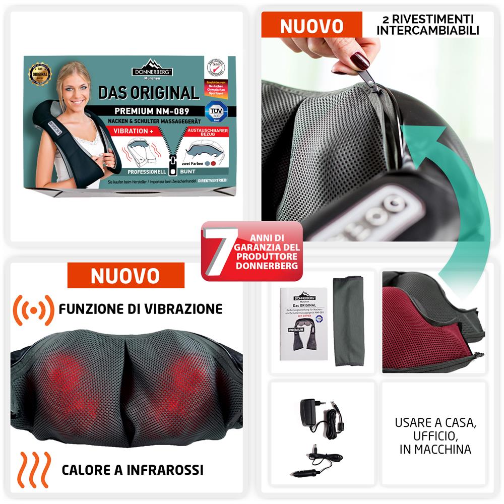 Massaggiatore Cervicale Con Calore Nm-089 - Foto 5