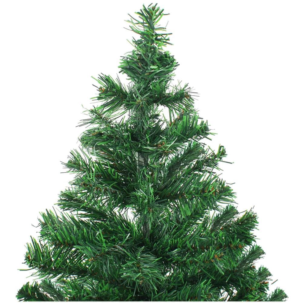 Albero Natale Artificiale con Set Palline e LED 120 cm 230 Rami - Foto 3