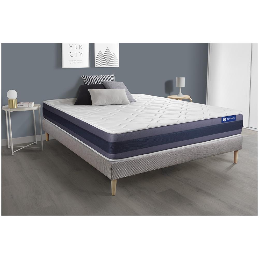 Kit Rete E Materasso Matrimoniale Actiflex Morpho 150x190cm - Spessore : 24cm - Molle Insacchettate E Memory Foam - Bilanciato - - Foto 1