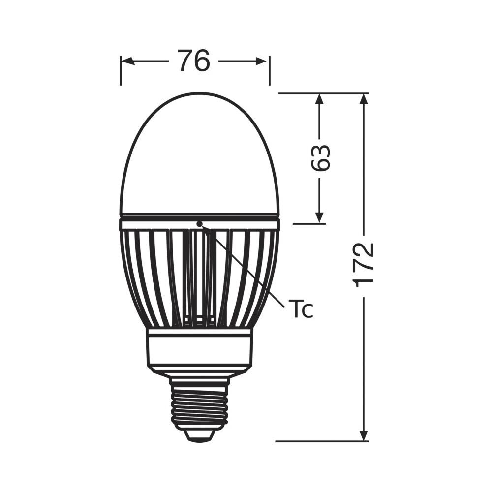 Lampadina Led Ip65 Ledvance E27 Opale 29w 3600lm 2700k Ip65 360° [lv-4099854040689] - Foto 2