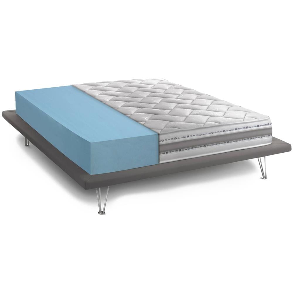 Materasso Singolo Sophie, Materasso Sfoderabile In Memory Foam E Waterfoam, 100% Made In Italy, Anti Acaro E Anallergico, Cm 90x200h21 - Foto 2