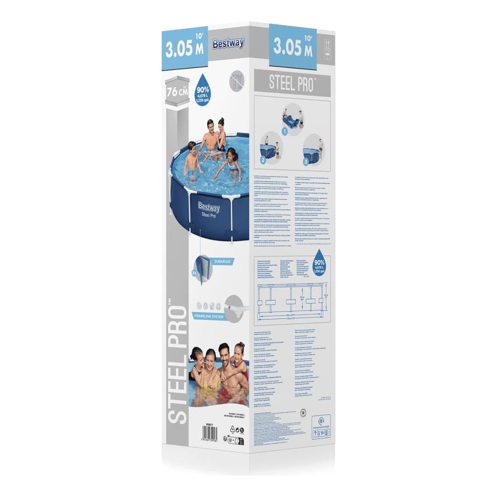 Piscina Steel Pro 305x76 Cm - Foto 2