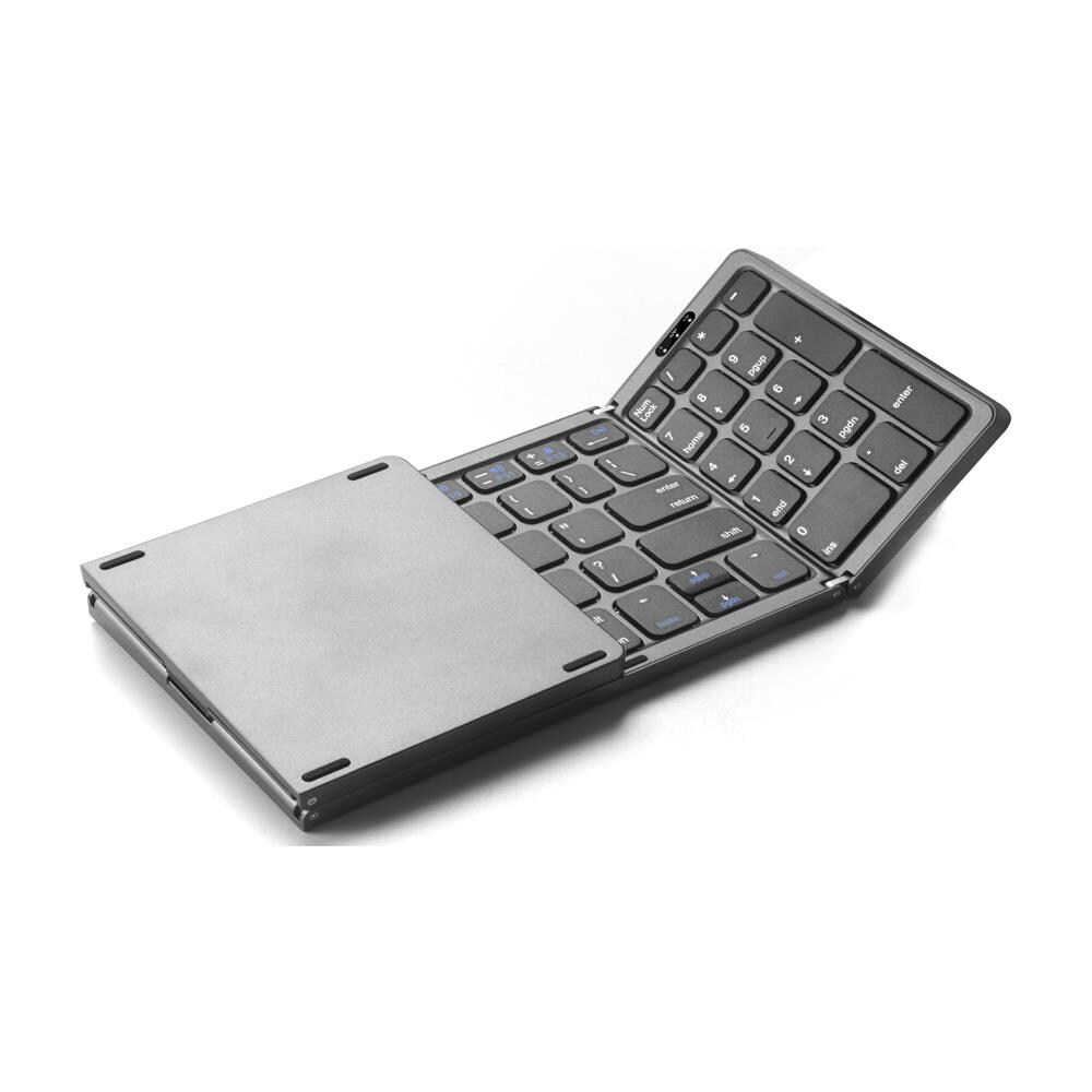 Tastiera Bluetooth Wireless Universale + Custodia Protettiva + Supporto Per Tablet 7'' – Per Android, IOS, PC – Impermeabile