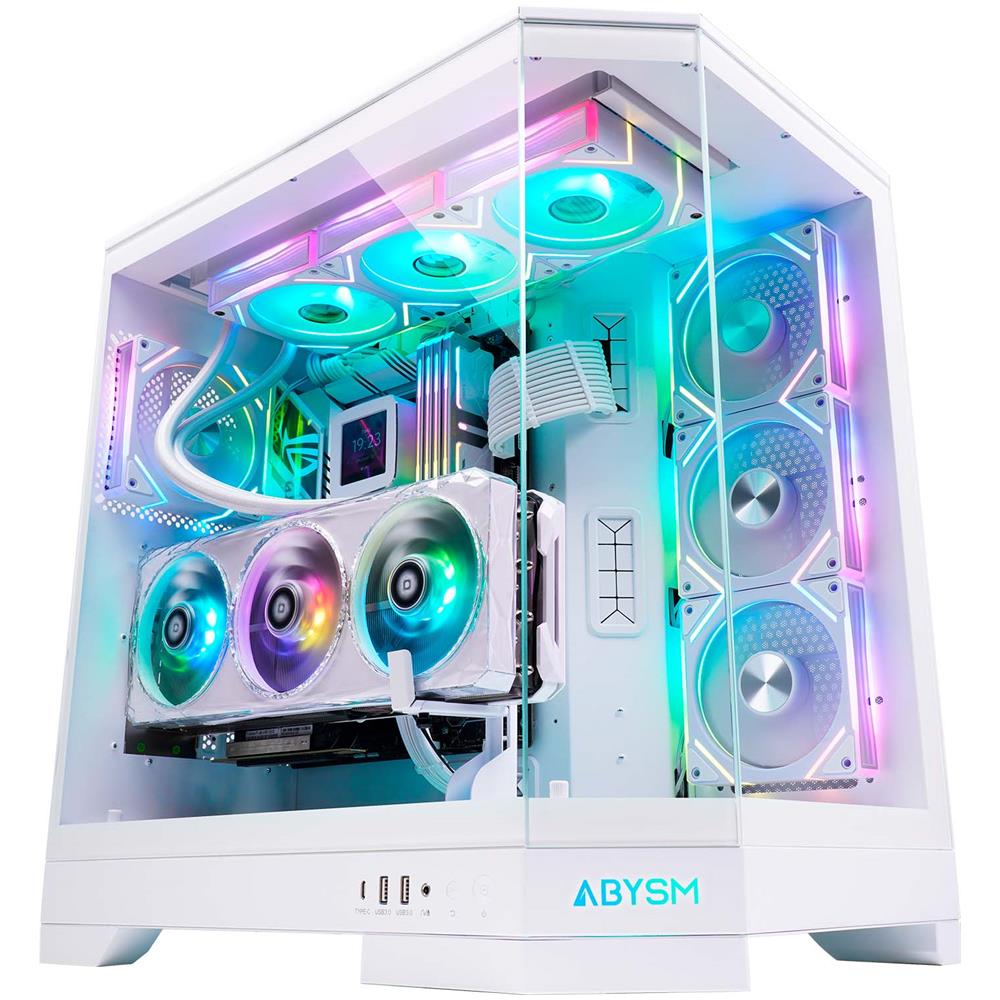 Case Danubio Sava H600 Desktop ATX /EATX /ITX / Micro ATX 2 Porte USB 3.2 Colore Bianco - Foto 1