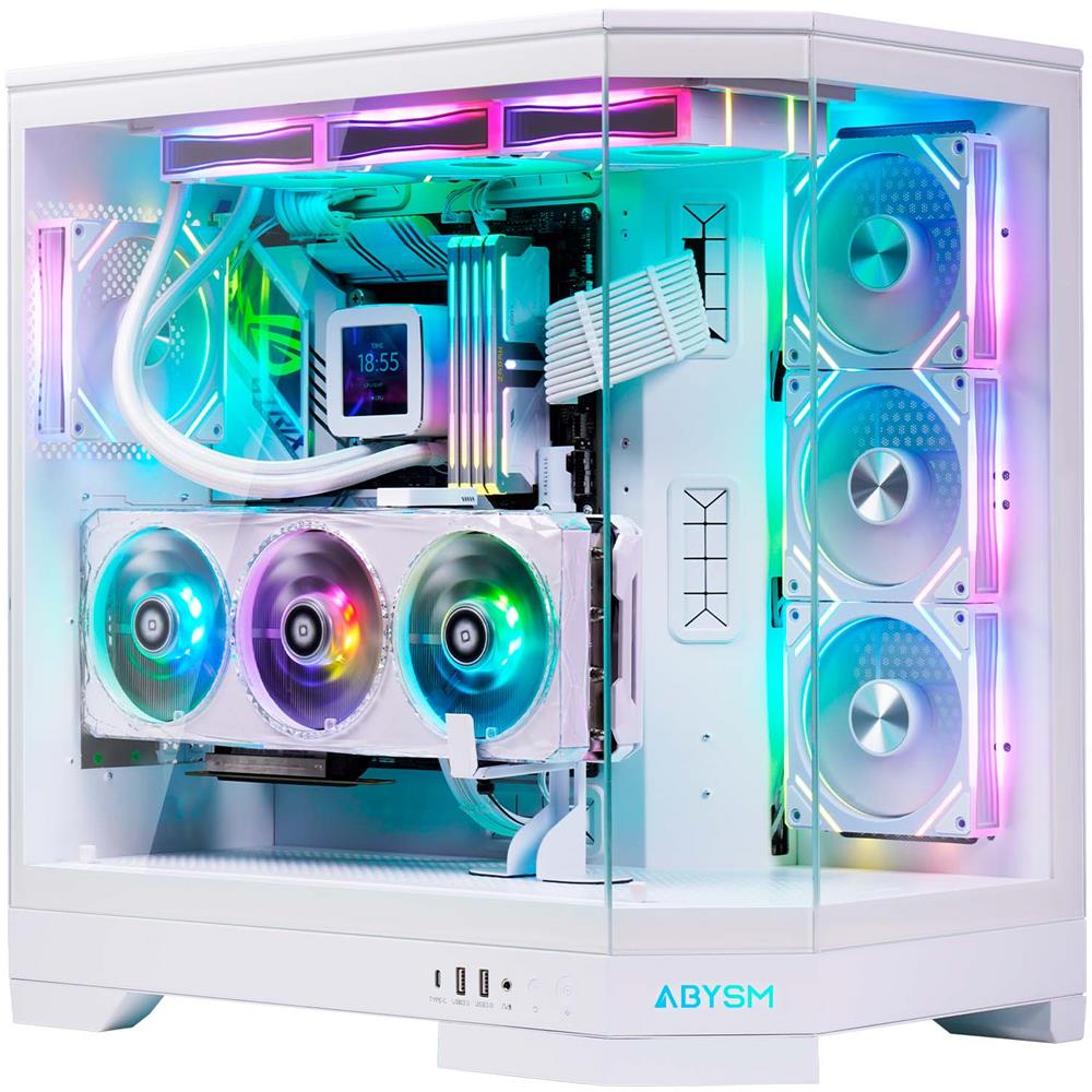 Case Danubio Sava H600 Desktop ATX /EATX /ITX / Micro ATX 2 Porte USB 3.2 Colore Bianco - Foto 2