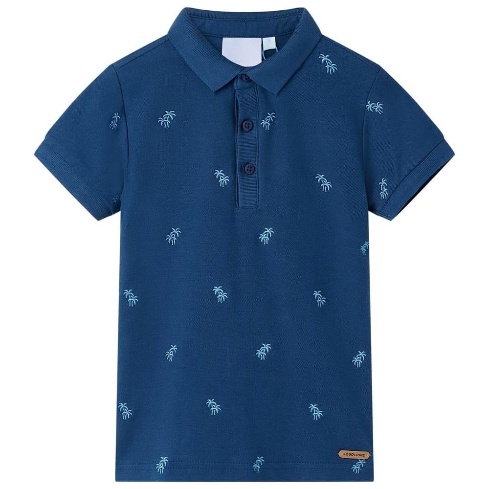 Polo da Bambino Blu Scuro 92 - Foto 1