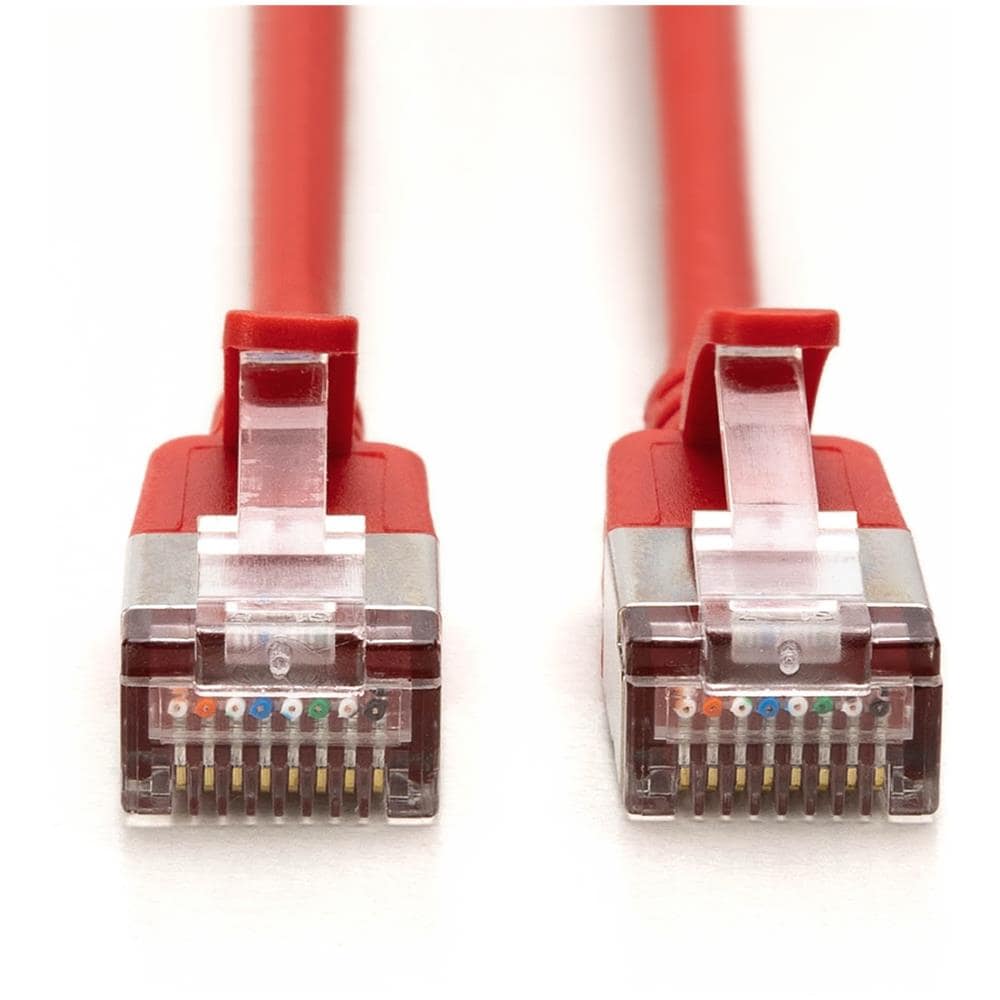 Cavo patch CAT 6A F-FTP Slim, 1 m, rosso - Foto 4