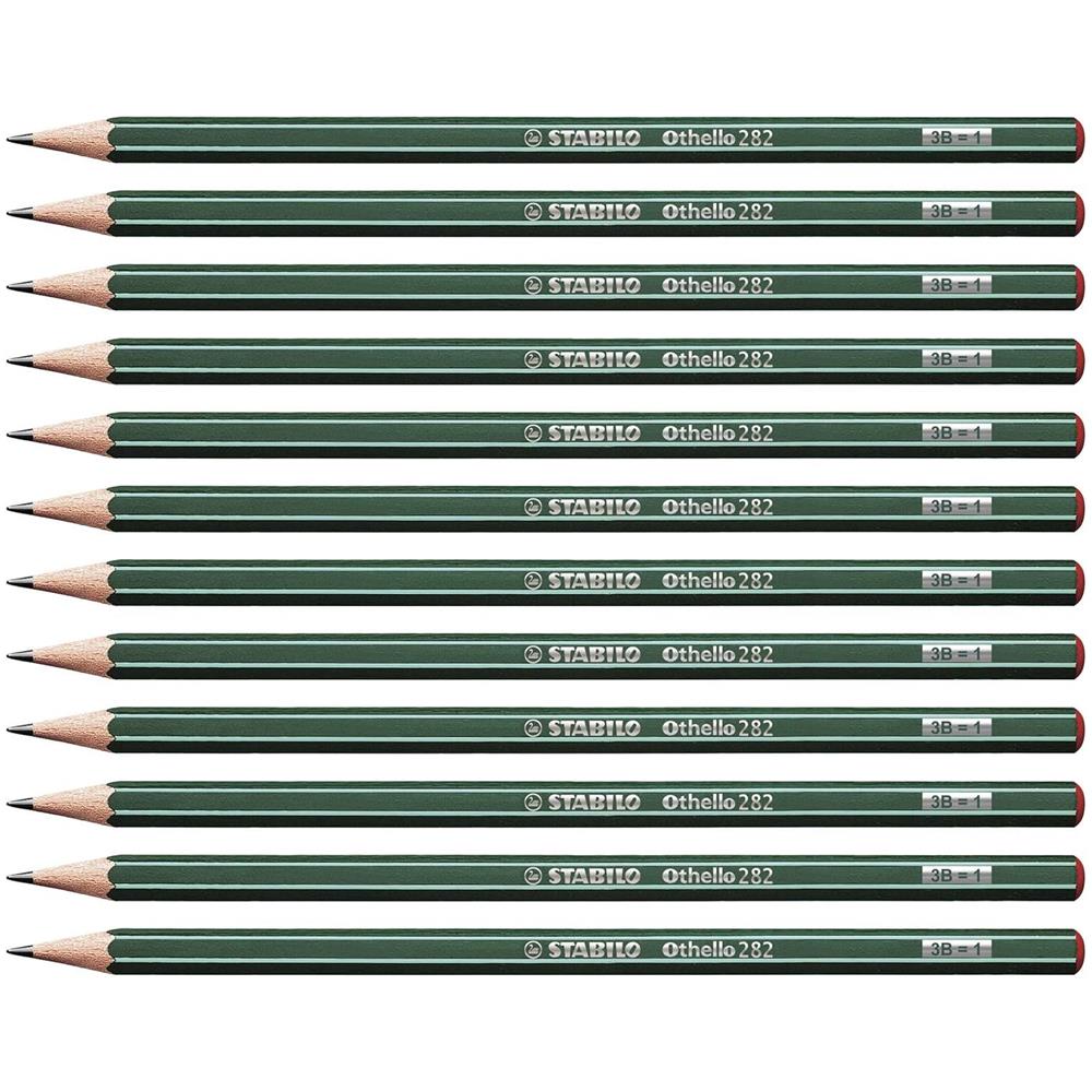 Othello - Matita in Grafite - Confezione da 12 - Gradazione 3B - Foto 1