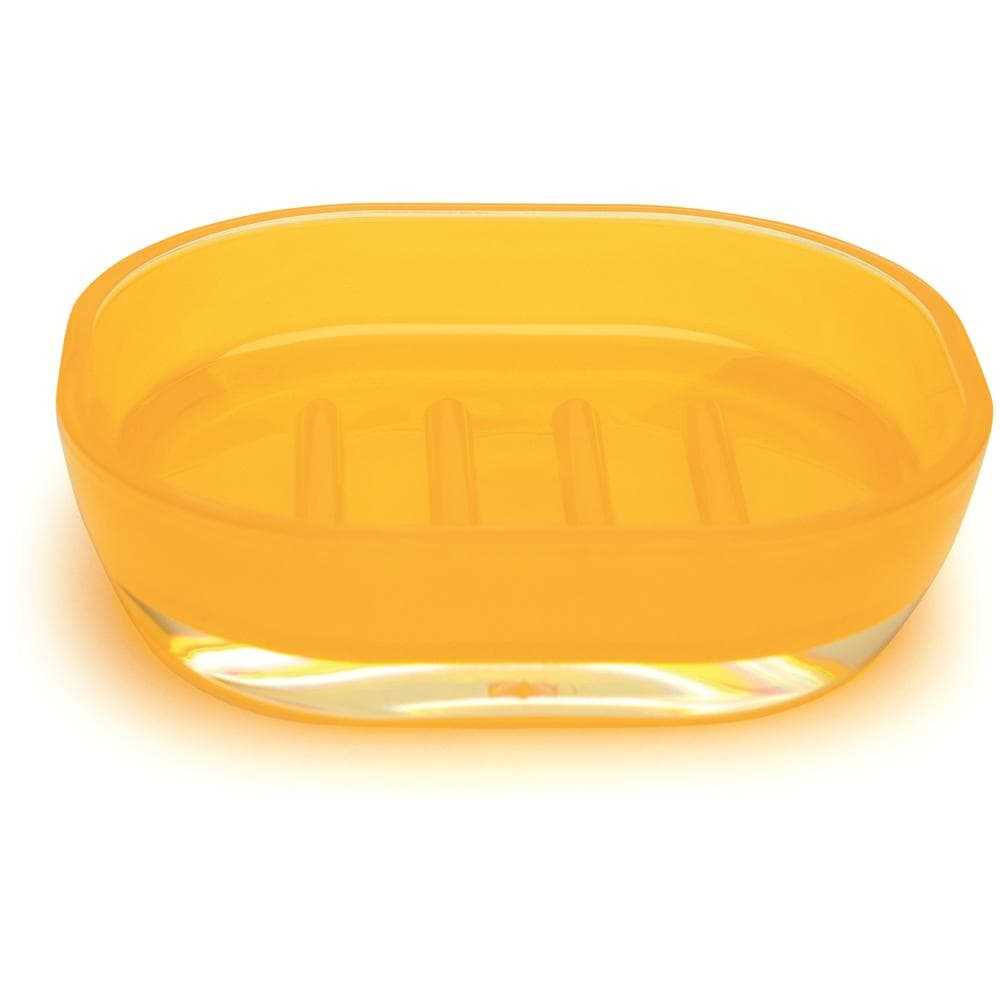 Portasapone in Plastica PS a Doppia Iniezione Gialla 4 cm 46929 - Foto 1