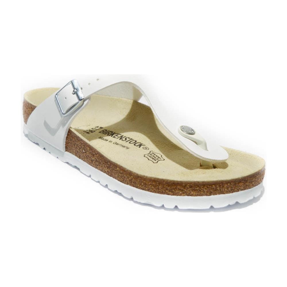 Infradito Donna Pelle White Made In Germany Art. gizeh 0043731 Taglia: 38 - Foto 2