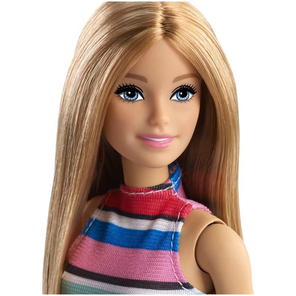 Barbie E I Suoi Accessori Bambola Con Scarpe Borse Occhiali Collana Mattel - Foto 7