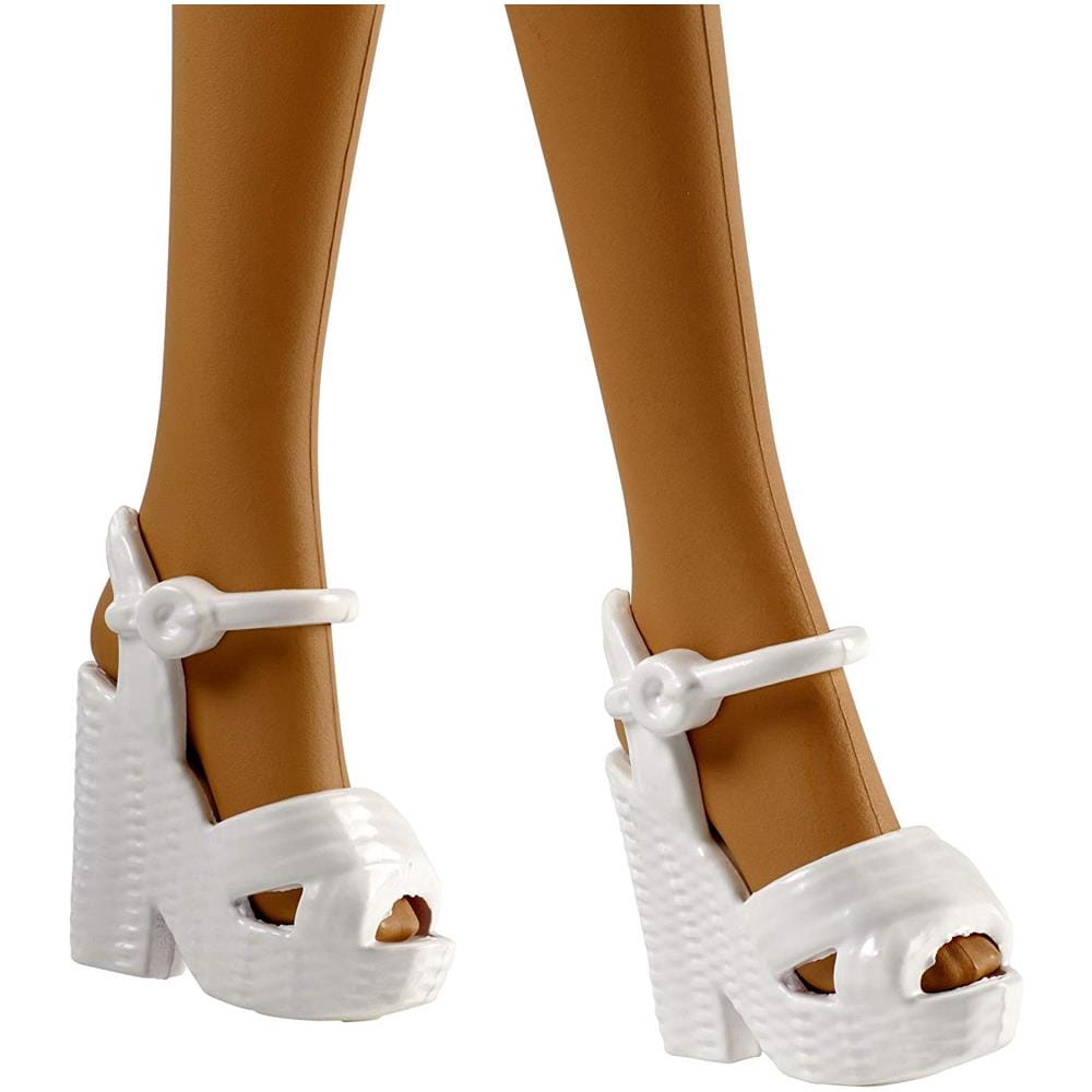 Barbie E I Suoi Accessori Bambola Con Scarpe Borse Occhiali Collana Mattel - Foto 2