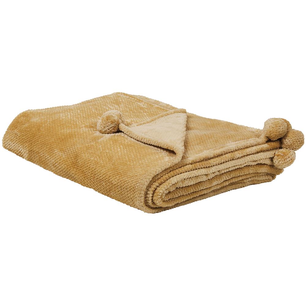 Coperta In Color Senape 200x220cm Saitler - Foto 1