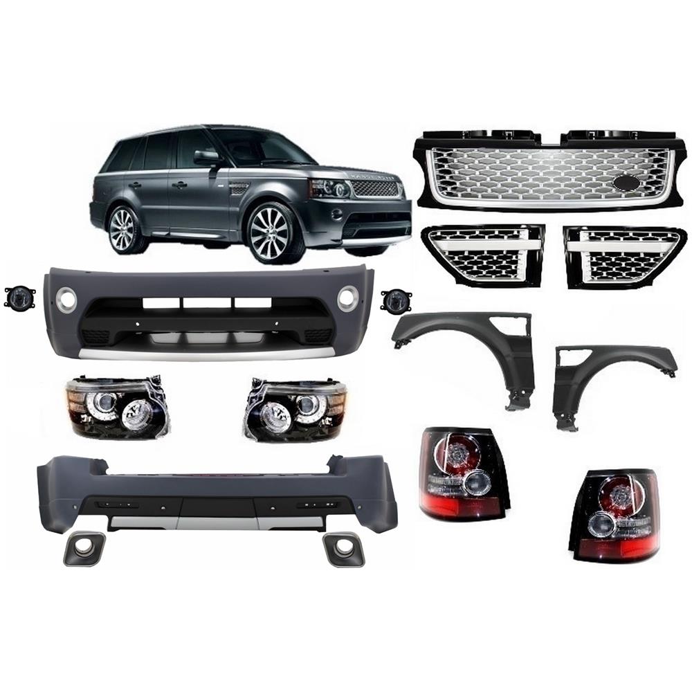 Range Rover Sport - Wrapping Auto "Nero Opaco" Decorazioni Floreali - Foto 8