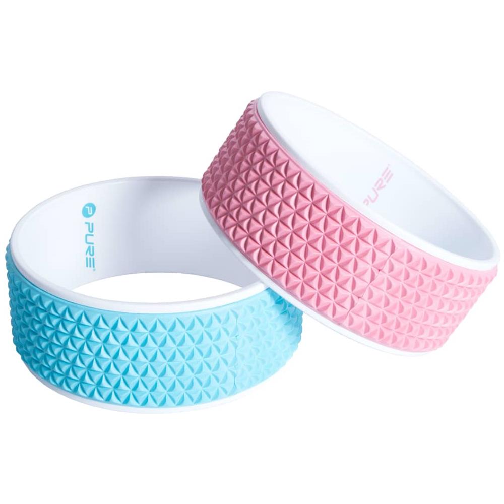 Ruota per Yoga 34 cm Rosa e Bianca - Foto 2