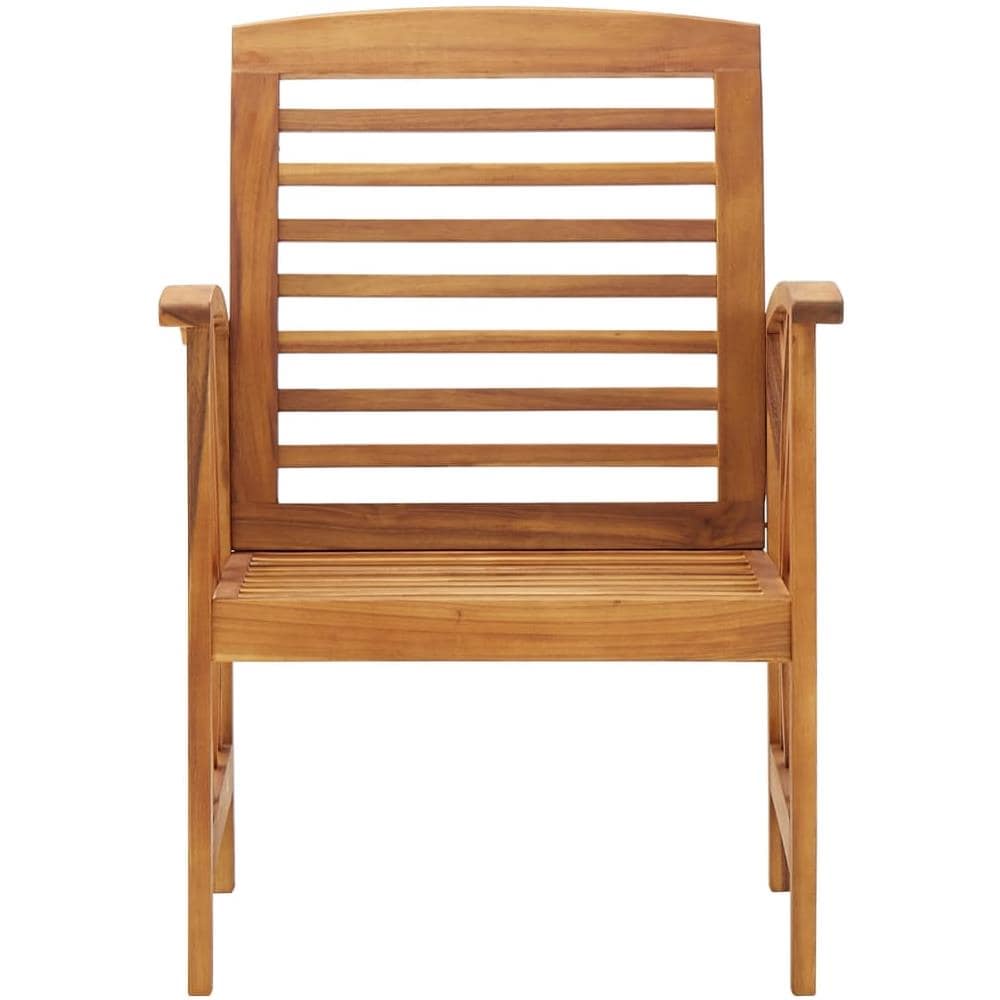 Sedie da Giardino 2 pz in Legno Massello d'Acacia - Foto 3