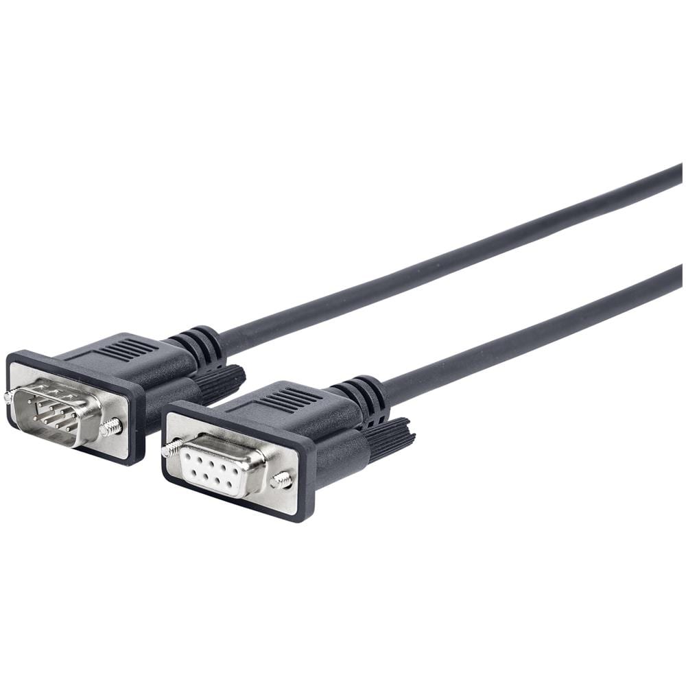 3.0m D-sub 9 pin - D-sub 9 pin 3m D-sub 9 pin D-sub 9 pin Nero cavo seriale - Foto 1