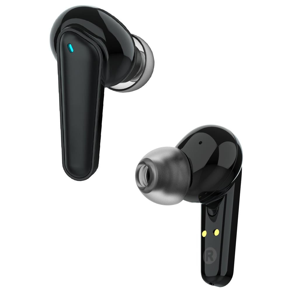 Auricolari Wireless Bluetooth TWS158 con Custodia di Ricarica Funzioni ENC /ANC Autonomia fino a 7 ore Colore Nero - Foto 2