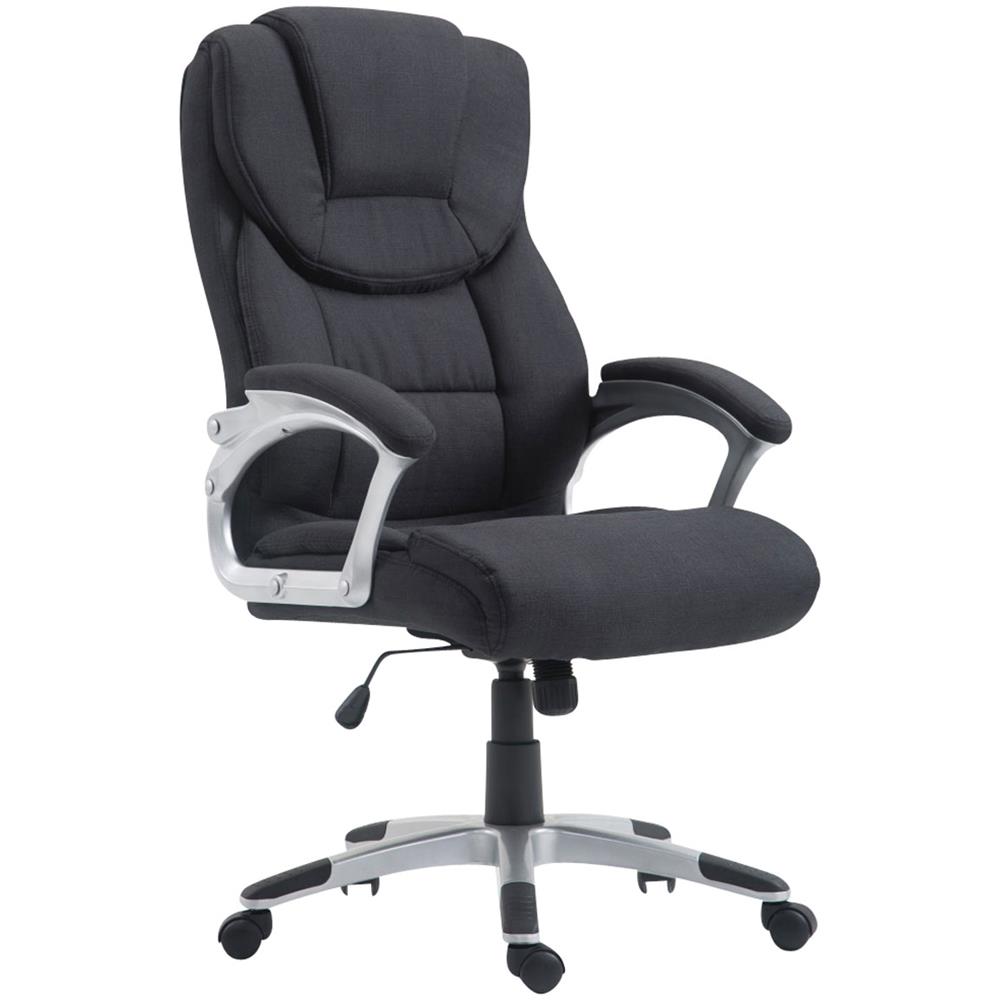 Mendler Poltrona Ufficio Girevole Dallas – Design Moderno In Microfibra Marrone, Altezza Regolabile Ed Ergonomica