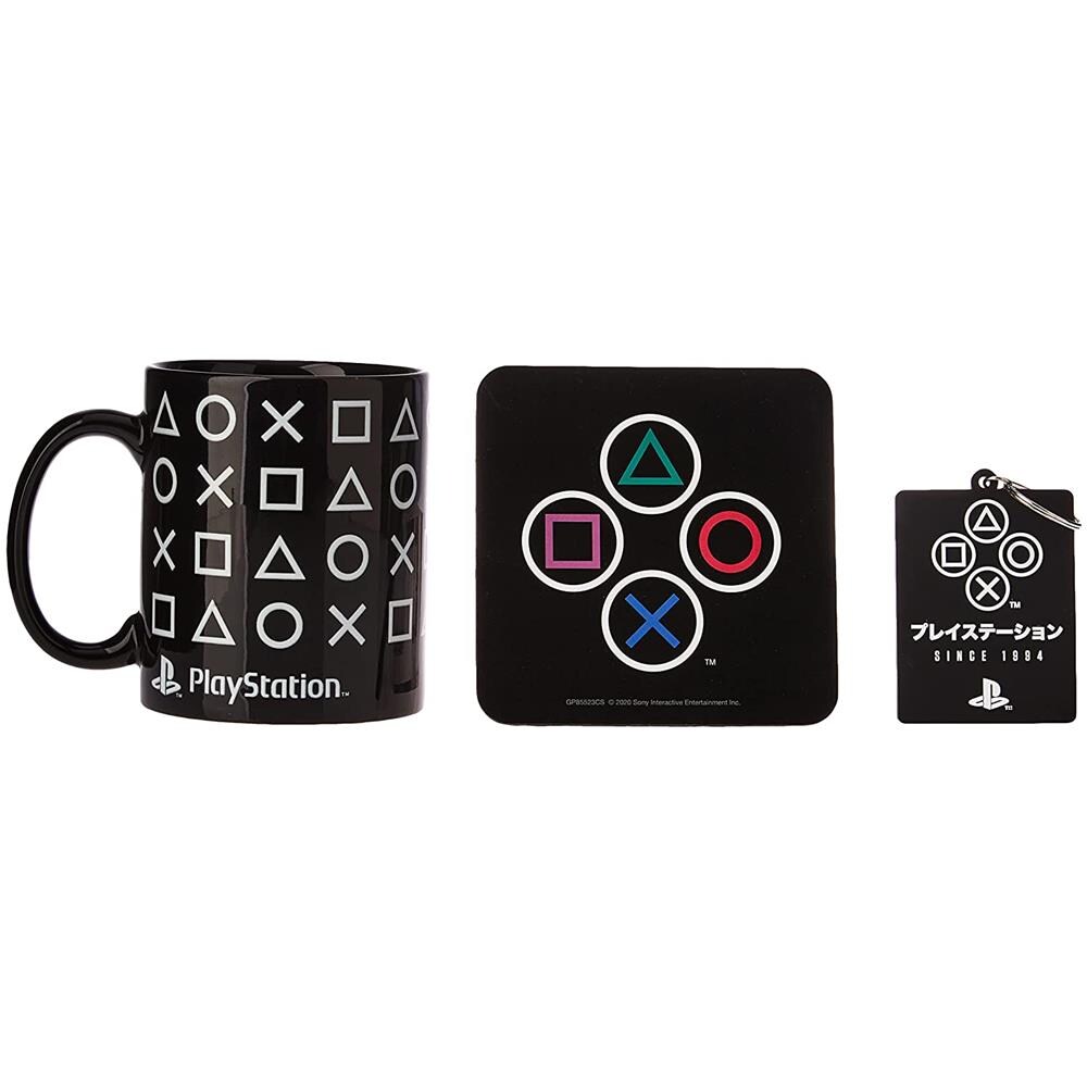 Playstation - Set Regalo Onyx - Tazza, Sottobicchiere E Portachiavi - Foto 5