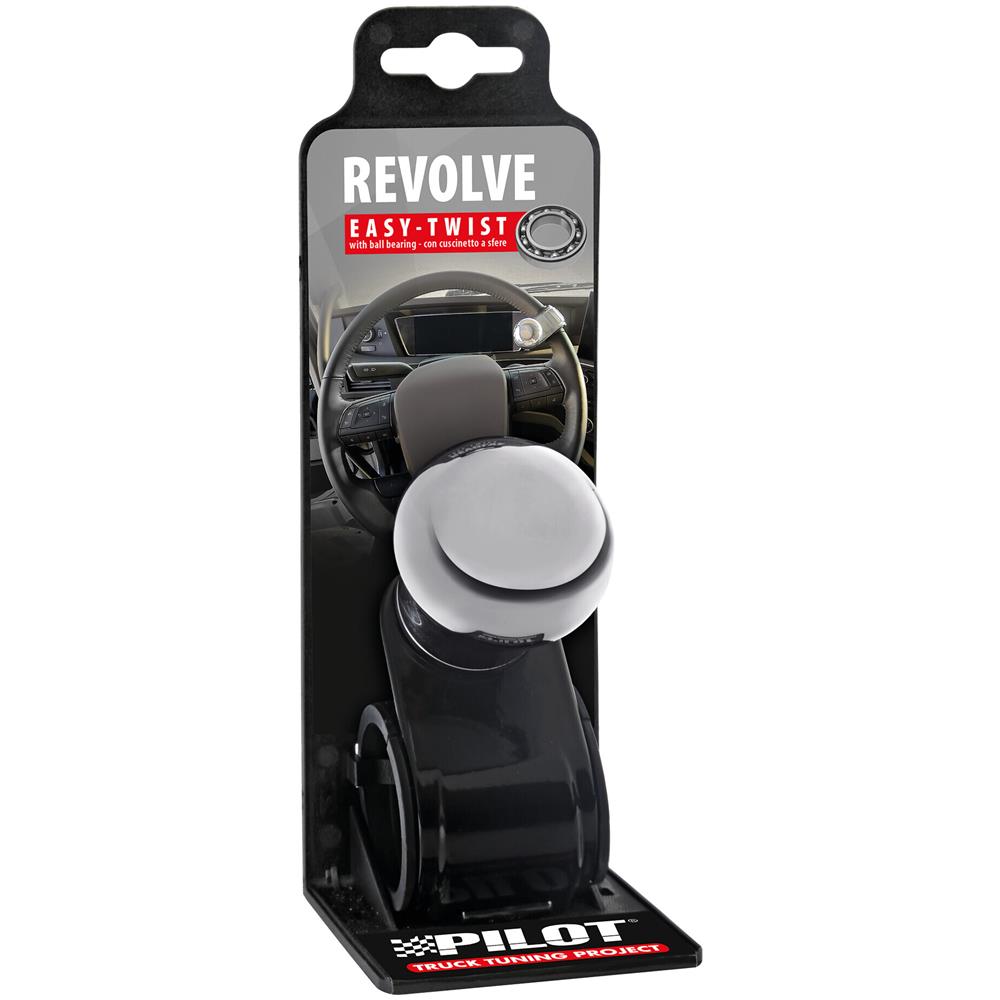 Revolve, Pomello Volante In Alluminio Cromato, Staffa Nera - Foto 2