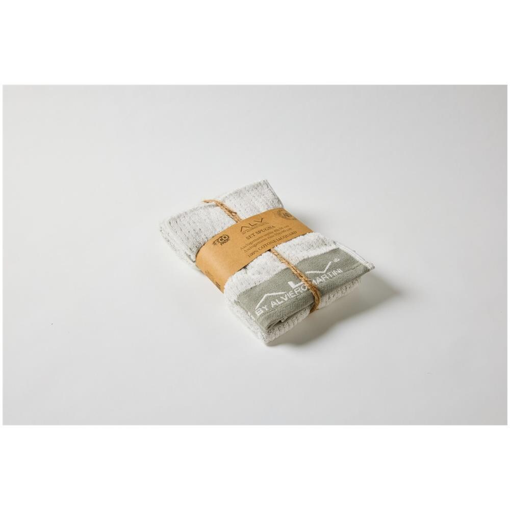 Set Asciugamani Bagno Africa 1+1 in Cotone 450 g /m² - Lunar Rock (Grigio Chiaro) - Foto 1