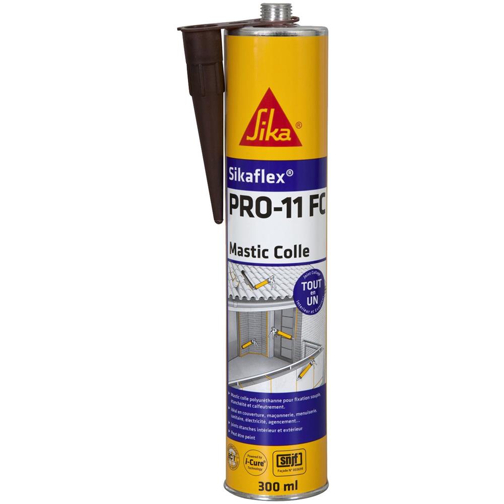 Sigillante Adesivo flex Pro 11 - Marrone - 300ml - Foto 1