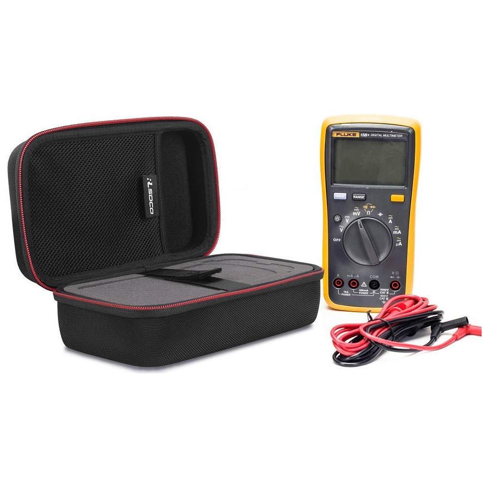Valigetta Dura Per Auto-ranging Multimetro Digitale Neoteck 6000 Conteggi Bm235 Tacklife Dm01m Fluke 115116117113114117179101106107 F15b F17b F18b Multimetro Digitale E Pi - Foto 2