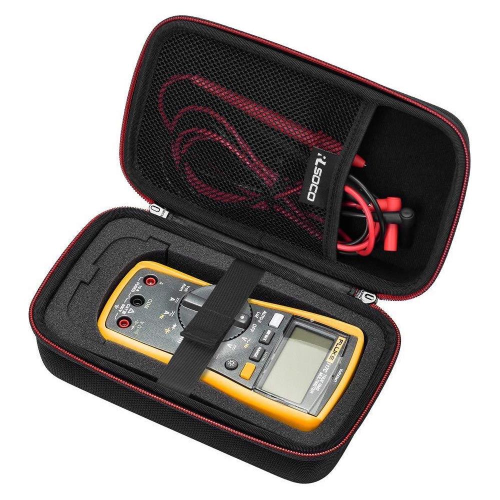 Valigetta Dura Per Auto-ranging Multimetro Digitale Neoteck 6000 Conteggi Bm235 Tacklife Dm01m Fluke 115116117113114117179101106107 F15b F17b F18b Multimetro Digitale E Pi - Foto 1