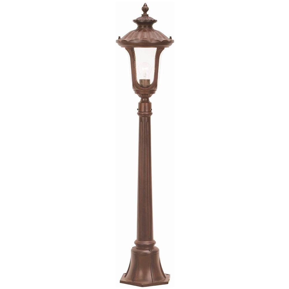 1 Lanterna Piccola Luce Da Esterno Patina Bronzo Ruggine Ip44, E27 - Foto 1