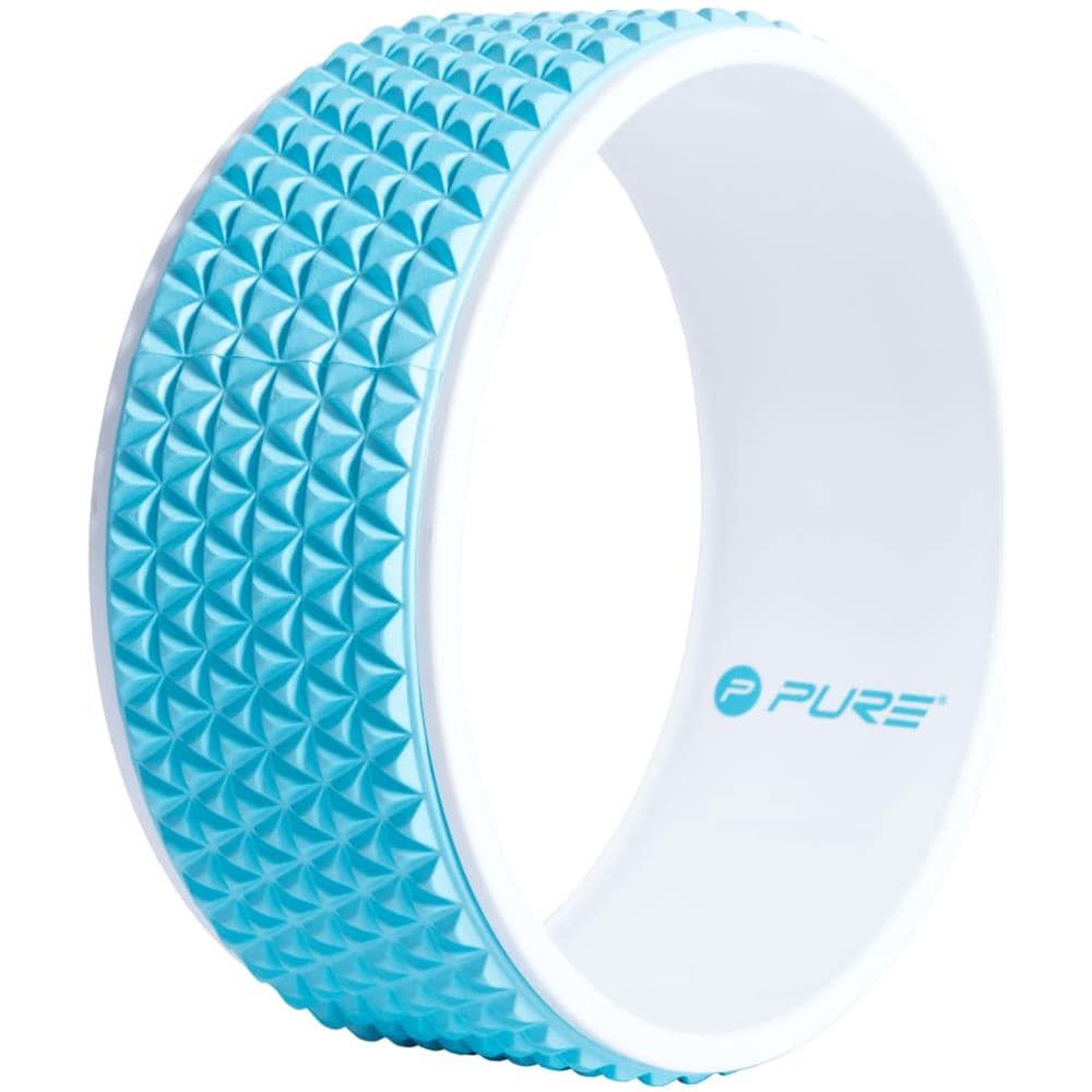 Ruota per Yoga 34 cm Blu e Bianca - Foto 1