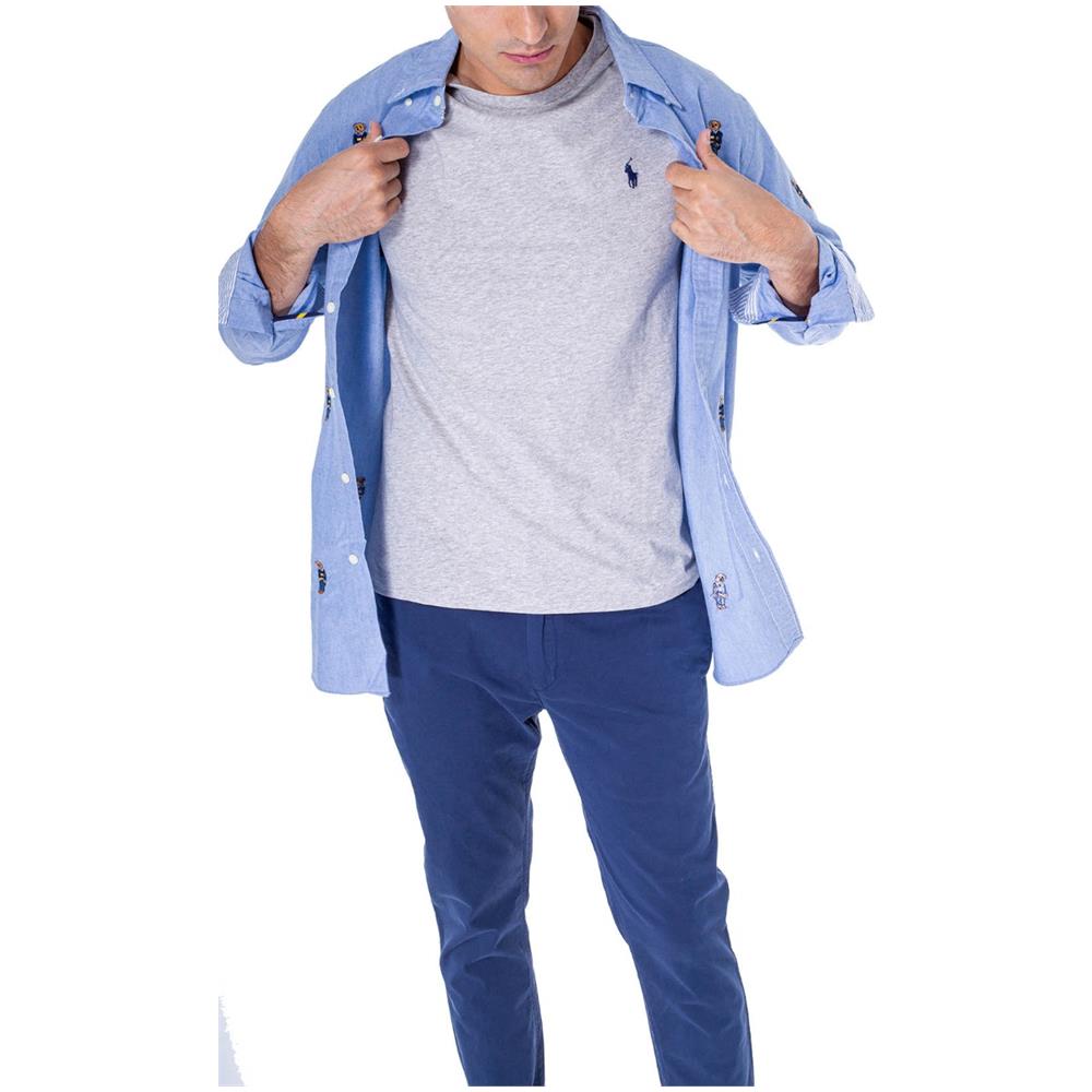 T-shirt Uomo Custom-slim Con Logo - Foto 2