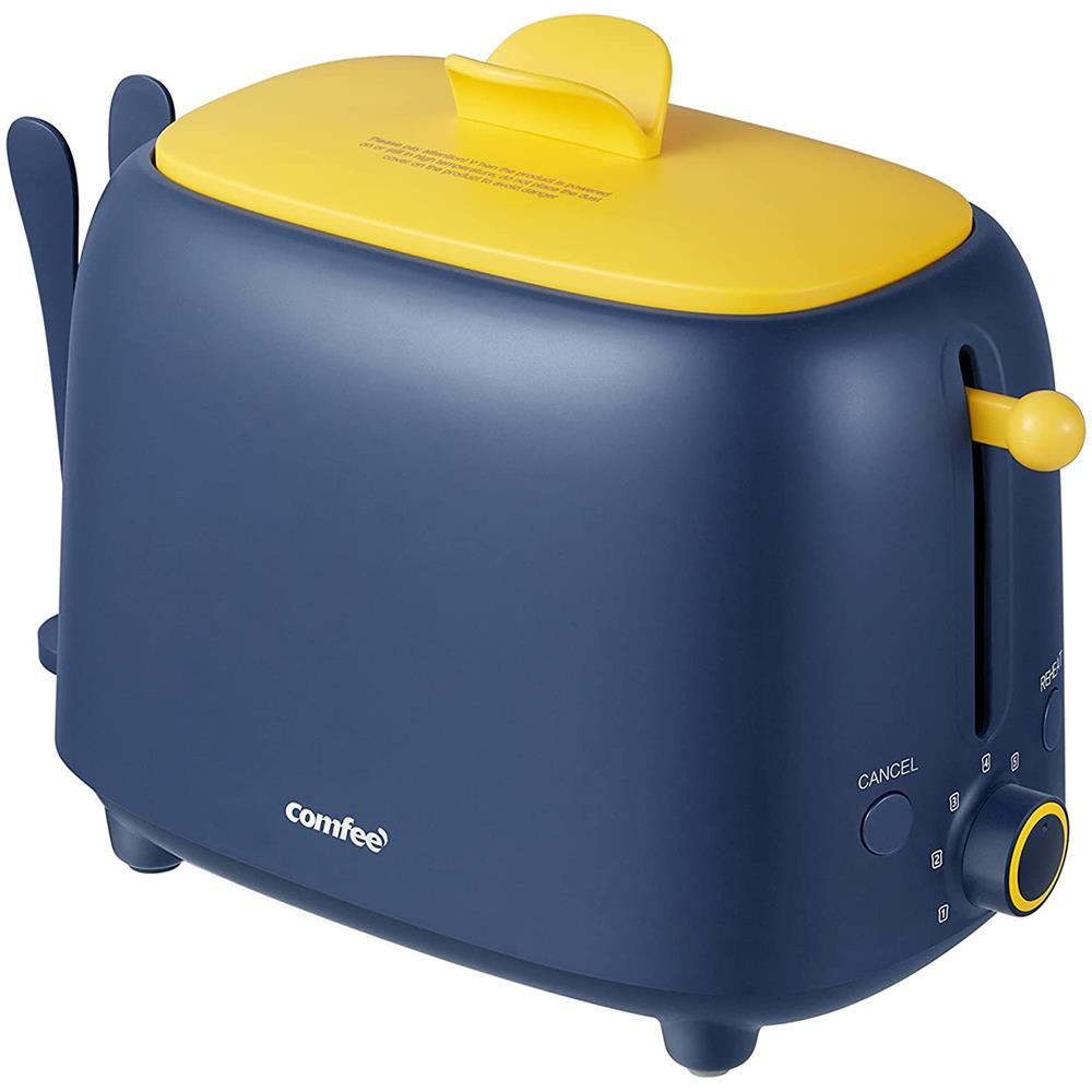 Tostapane a 2 Scomparti MT-RP2L18W2 Potenza 800 Watt Colore Blu / Giallo - Foto 1