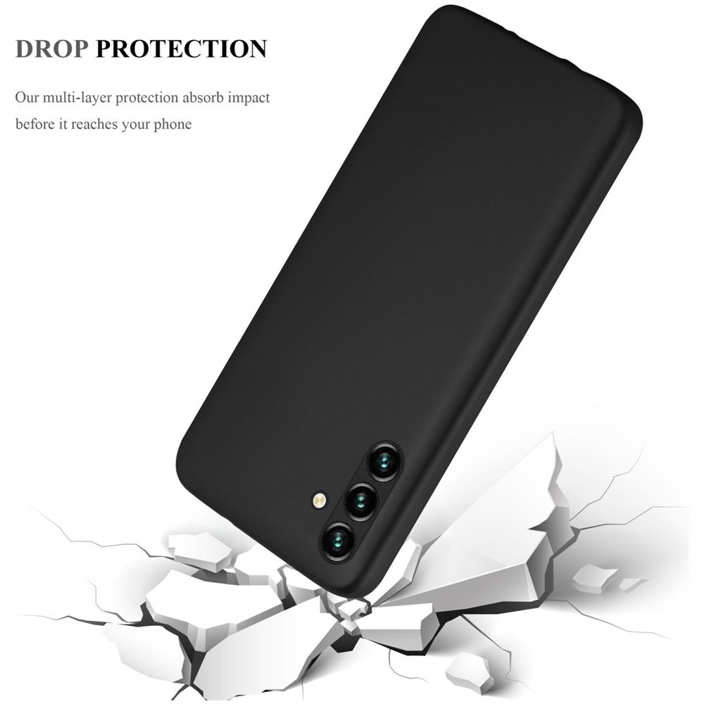 Custodia Compatibile Con Samsung Galaxy A13 5g In Nero Metallico - Coperchio Protettivo In Silicone Tpu Flessibile - Foto 6